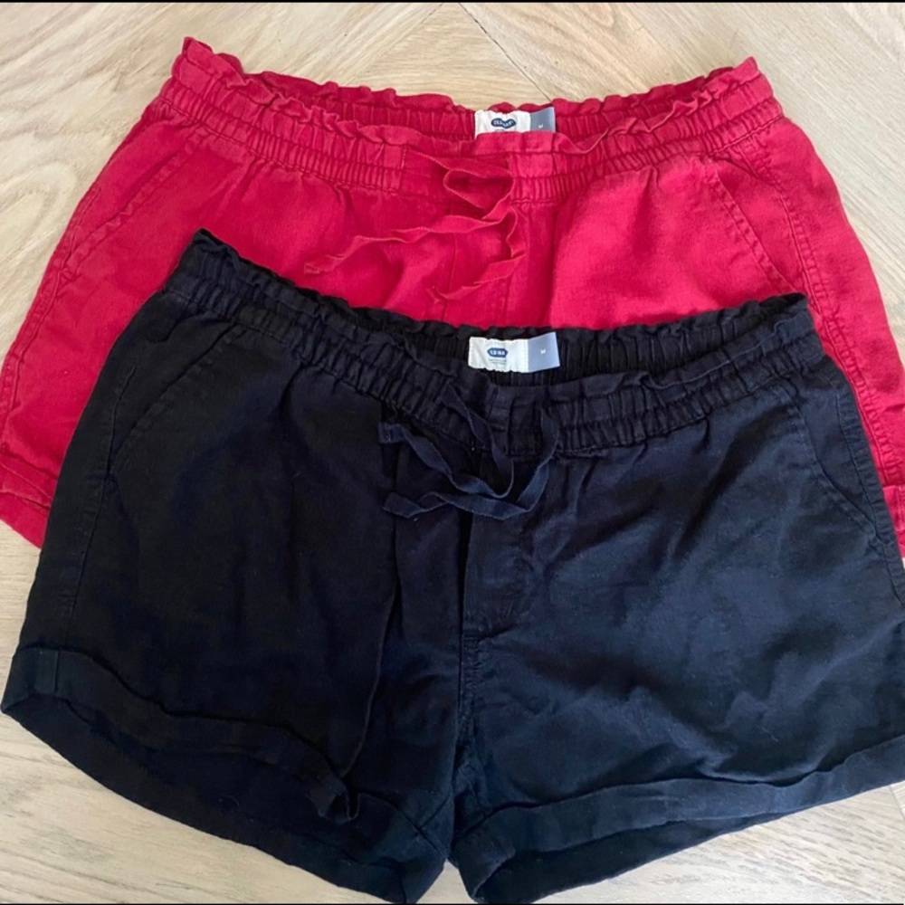 Women linen shorts